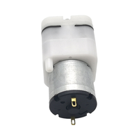 Pompe à vide à mini diaphragme, 12 V, 3-24V, cc, sous 65kpa, débit de 10 à 15lpm, utilisable pour appareil de calibrage d'air