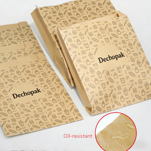 Caja de Papel Kraft Plegada Previamente Personalizada y Desechable para Hamburguesas, Papas Fritas, Nuggets de Pollo, Palomitas de Maíz, Pollo Frito - Product Image 2