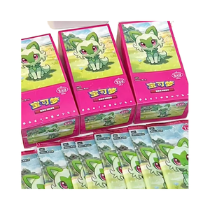 Vente en gros de cartes à collectionner Pokemoned 2025 originales, collection de boîtes à collectionner Vol.1, boîte à gemmes, jeu portable Carrom, vente en gros 100% - Product Image 4