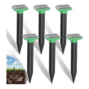 Saijzek Güneş Enerjili Ultrasonik Yılan, Köstebek, Güvercin, Köstebek Kovucu Titreşimli Cihaz, Dış Mekan Çimenleri ve Çiftlikler İçin - Product Image 2