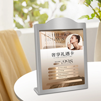 Supports de présentoir pour affiches publicitaires en carton A4 A5 en métal