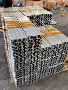 Profilé d'angle en alliage d'aluminium série 6000 industriel, norme nationale GB5050L, tempérage T5 épaissi, ligne de découpe - Product Image 6