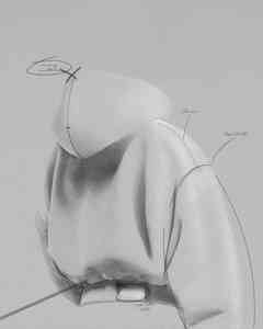 Yingling Plain Thick 500/400gsm Boxy Sudadera con capucha en blanco para hombre de algodón de gran tamaño Fleece Sudadera con capucha personalizada Heavyweight Cropped Hoodie - Product Image 6