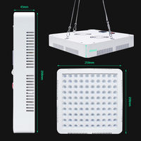 Horticulture haute ppfd led élèvent la lumière spectre de floraison pour plantes d'intérieur serre élèvent des lumières