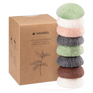 2023 Wholesale Biodegradable Shape Color Customized Korean Konjac Deep Cleaning Puff Bathing Shower <strong>Face</strong> <strong>Sponge</strong> Soft <strong>Exfoliating</strong> - Product Image 1