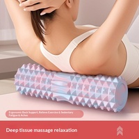 Gadget de massage roulant en forme de lune, bâton de yoga, rouleau en mousse solide pour la maison, équipement pour la relaxation des jambes