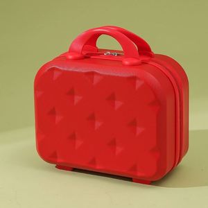 <span class=keywords><strong>Valise</strong></span> de mode en ABS de 14 pouces avec fermeture éclair et sac de rangement pour maquillage - Product Image 3
