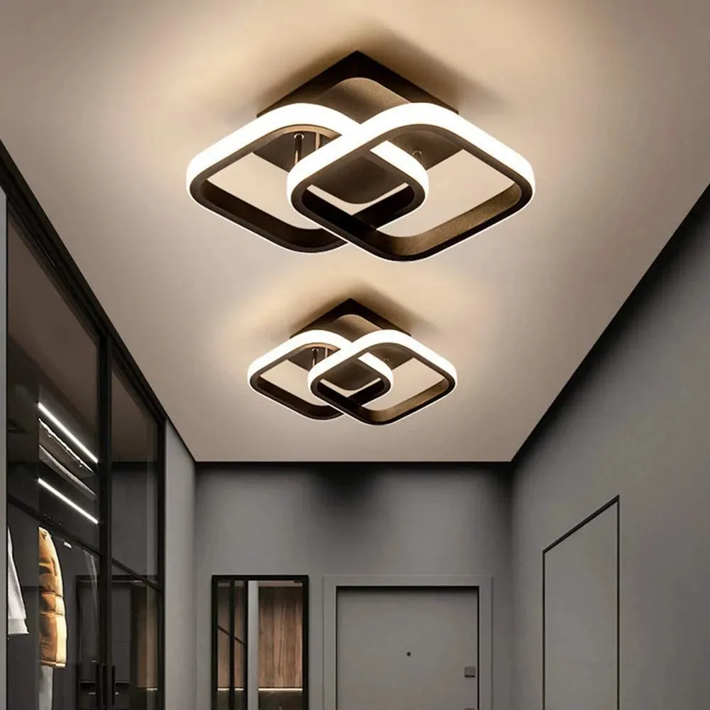 Luci Decorative moderne a soffitto a Led per la camera da letto di casa apparecchio per soggiorno lampade rotonde soffitto per interni di vendita caldo montato su superficie