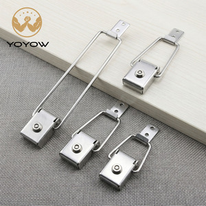 304 Stainless Extension Buckle <b>Lock</b> for Bus Stop Billboard LED Advertising Column Light Box Heavy Duty Latch - Product Image 1