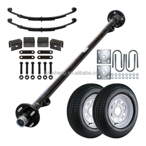 Remorque légère non freinée de 2000 lb en gros à <span class=keywords><strong>essieu</strong></span> unique avec moyeu de renvoi 4and5 boulons - Product Image 1