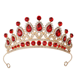 <span class=keywords><strong>มงกุฎ</strong></span>เจ้าสาวสำหรับเด็ก ประดับเพชรเทียม ชุบด้วยไฟฟ้า สไตล์ยุโรปอเมริกา เครื่องประดับผมสำหรับงานวันเกิด งานคาร์นิวัล - Product Image 5