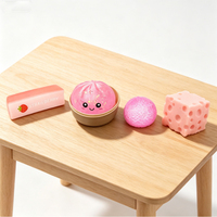 Lot de 4 jouets sensoriels anti-stress en mousse PU Kawaii à montée lente, en forme de boîte mystère, pour adolescents et adultes