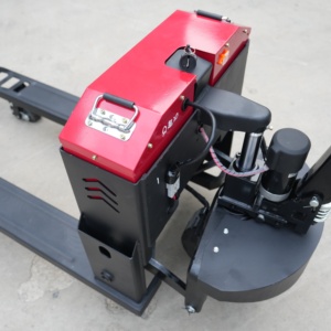 Chariot élévateur électrique, capacité de charge de 3 tonnes, longueur de fourche de 1500 mm, batterie au plomb-acide, utilisation en intérieur, pneus pleins, fonctionnement à roues motrices arrière - Product Image 3