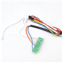 Rangkaian Kabel Kustom Lengkap dengan Papan PCB Terpasang Solder & Terminal Ganda untuk Sistem Kontrol Peralatan Pemanas