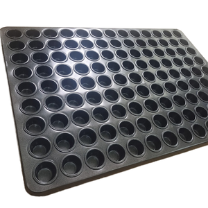 <span class=keywords><strong>Moule</strong></span> à gâteau miniature commercial 18x26 pouces, diamètre 35 mm, <span class=keywords><strong>moule</strong></span> à cupcakes, mini moules à muffins pour boulangerie industrielle - Product Image 5