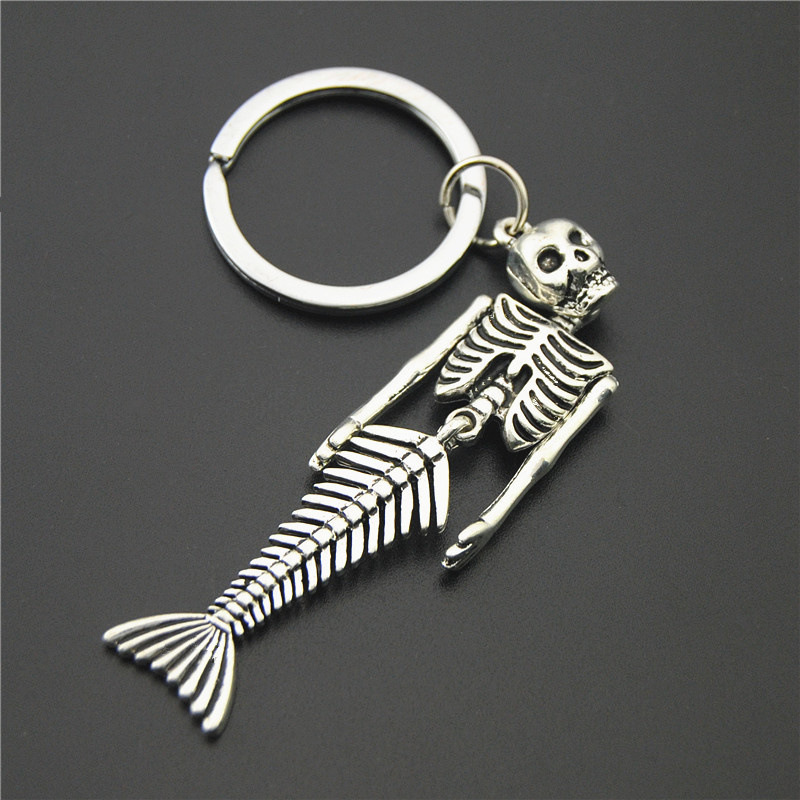 Quality Skull Metal Keychains Wholesale Customizable