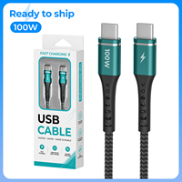 Cable USB C a USB C RTS de 100W, 5A, Chip E-Mark, Carga Rápida, Compatible con iPhone 16 Pro Max y Steam Deck