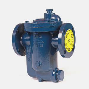 993 Piège à vapeur à barillet inversé en fonte PN16, en fonte ductile HC, pour évacuation d'air de compresseur, avec diaphragme de vidange pneumatique anti-eau - Product Image 1