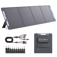 Panel Solar Callsun de 220W Tipo N, Marco Plateado, 16BB TOPCon, Alta Eficiencia, 25% Monocristalino, Módulo Fotovoltaico para RV, Marino, Fuera de la Red