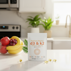 Capsule di <span class=keywords><strong>Vitamina</strong></span> <span class=keywords><strong>D3</strong></span>+K2 con Olio di Cocco per Adulti, Certificato GMP, OEM ODM, Etichetta Privata, Confezione da 180 Pezzi - Product Image 6