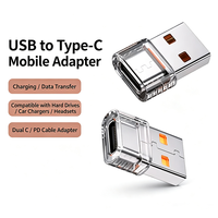 Adaptateur USB A vers Type C Femelle, Convertisseur OTG Type C Femelle vers USB A Mâle