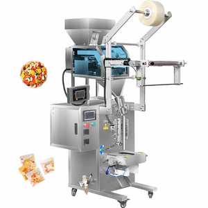 Coho Machine d'emballage de pesage de balance électronique de granulés à <span class=keywords><strong>Double</strong></span> tête entièrement automatique pour le remplissage de sucre de sel d'épices de 10-500g - Product Image 1