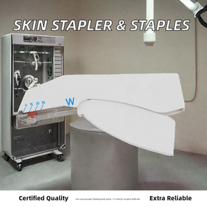 Disposable Steel Manual Skin Stapler and Surgical Staples for <strong>Laparoscopic</strong> Surgery <strong>Training</strong> CE Certified Plastic Surgery <strong>Set</strong> - Product Image 2