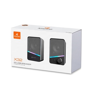 New Arrival Portable RGB Light Audio Home Subwoofer 3W*2 USB DC5V <strong>Wired</strong> Plastic Cabinet <strong>PC</strong> Mobile Phone <strong>Speaker</strong> for Computer - Product Image 3