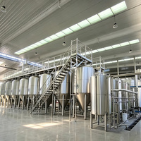 Système de Fermentation Conique Automatique pour Bière en Acier Inoxydable HG 10hl 1000L avec Réservoir sous Pression et Pompe