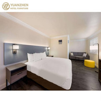 Ensemble de meubles de chambre d'hôtel modernes et minimalistes en chêne massif, écologiques, pour appartements et hôtels, solution clé en main, usage commercial
