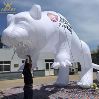 Modèle de chèvre gonflable géant sur mesure pour la promotion, ballon animal pour les fournitures de fête