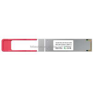 Émetteur-récepteur QSFP à fibre optique monomode MPO 40G 1310nm 10KM à faible perte d'insertion pour FTTX - Product Image 4