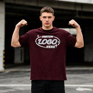 Proveedor de ropa para hombre a bajo precio, nueva colección de verano, camiseta holgada de algodón 100% con efecto lavado y desgastado para hombre. - Product Image 5