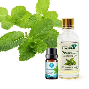 Grosir minyak esensial Spearmint 80%, 100% Spearmint alami murni