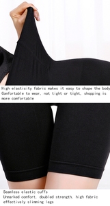 Pantaloni Lifting vita e fianchi per donna pantaloni di sicurezza con angoli piatti a vita alta biancheria intima da donna - Product Image 6