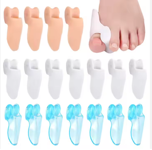 Correcteur d'alignement des petits orteils et outil de soin des pieds en gel SEBS de protection des oignons avec séparateur d'orteils en marteau - Product Image 3