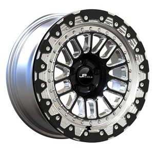 Jantes en alliage forgé à rayons brossés noirs personnalisées pour <span class=keywords><strong>Audi</strong></span> <span class=keywords><strong>RS3</strong></span> BMW M5 18x9,5 pouces, jantes de voiture 5x112, jantes de voiture pour passagers # JR5466 - Product Image 1