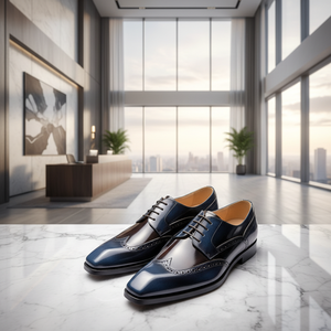 Zapatos de Cuero Transpirables con Punta Cuadrada y Estilo Casual para Hombre, Ideales para Bodas de Otoño, Éxito de Ventas 2026 - Product Image 1