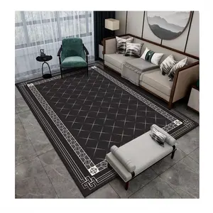 Carpet Living Room 2024 New Light Luxury High-end Bedroom Bedside Sofa Coffee Table French Minimalist Faux Cashmere Carpet