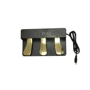 Pianos électroniques numériques Pédales de sustain universelles enroulables Synthétiseur de clavier Pianos pianos métalliques Vente en gros - Product Image 1