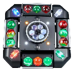 Barra de Luces LED DMX512 de 12 LED, Efecto Estroboscópico RGB, Iluminación para DJ, KTV, Clubes y Eventos