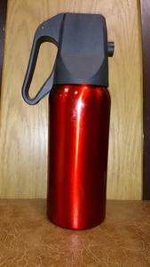 طفاية حريق محمولة صغيرة من الألومنيوم بوزن 1 كجم للمركبات تستخدم في السيارات - Product Image 3