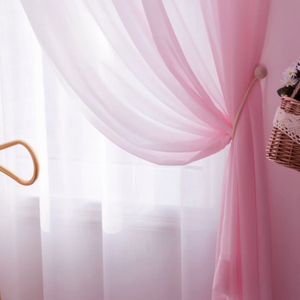 <span class=keywords><strong>Tende</strong></span> in Chiffon tinta unita ad alta trasparenza <span class=keywords><strong>per</strong></span> <span class=keywords><strong>soggiorno</strong></span> camere da letto balconi ODM OEM armadi a tenda pura - Product Image 3