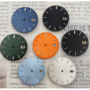 Accesorio de Movimiento Mecánico NH35 de Ajuste Preciso, Esfera de Reloj Luminosa Verde de 31.8mm, Repuesto de Piezas de Reloj - Product Image 1