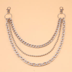 Chaîne de taille multicouche en métal style punk pour femme, accessoire de mode hip-hop - Product Image 4