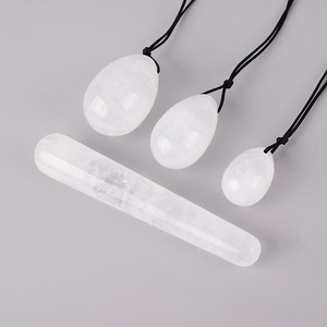 Âm đạo quả bóng tinh thể tự nhiên Yoni trứng phụ nữ sàn chậu cơ bắp âm đạo thắt chặt <span class=keywords><strong>kegel</strong></span> Quả Bóng tập thể dục sửa chữa Massager <span class=keywords><strong>kegel</strong></span> trứng - Product Image 4