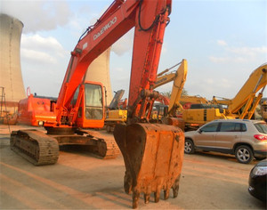Daewoo DH220LC DOOSAN Excavadora sobre orugas usada con componente de motor central - Product Image 6