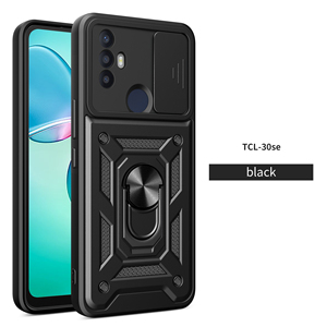 Funda de teléfono para Tecno Pova <span class=keywords><strong>4</strong></span>, funda protectora de teléfono de cuerpo completo resistente a prueba de golpes con ventana deslizante - Product Image 4