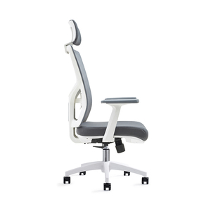 Cómoda <span class=keywords><strong>Silla</strong></span> <span class=keywords><strong>Ejecutiva</strong></span> Giratoria <span class=keywords><strong>Gris</strong></span> de Malla con Respaldo Alto, Bajo MOQ, Fabricante - Product Image 2