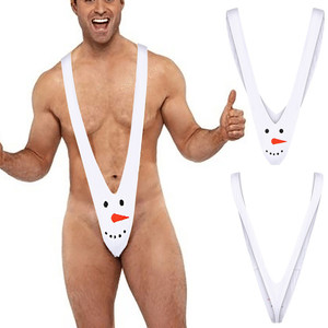 Disfraz de Muñeco de Nieve Choco Ace para Hombre, Ropa Interior Sexy de Cintura Baja, Disfraz de Fiesta, Disfraz de Dibujos Animados - Product Image 1